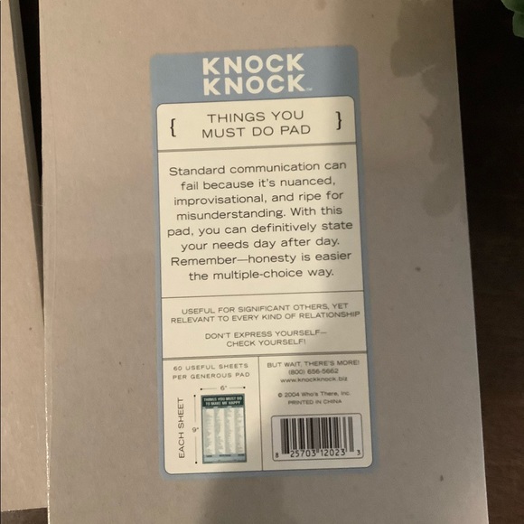 4 New Funny Knock Knock Note Pads π - Picture 3 of 9